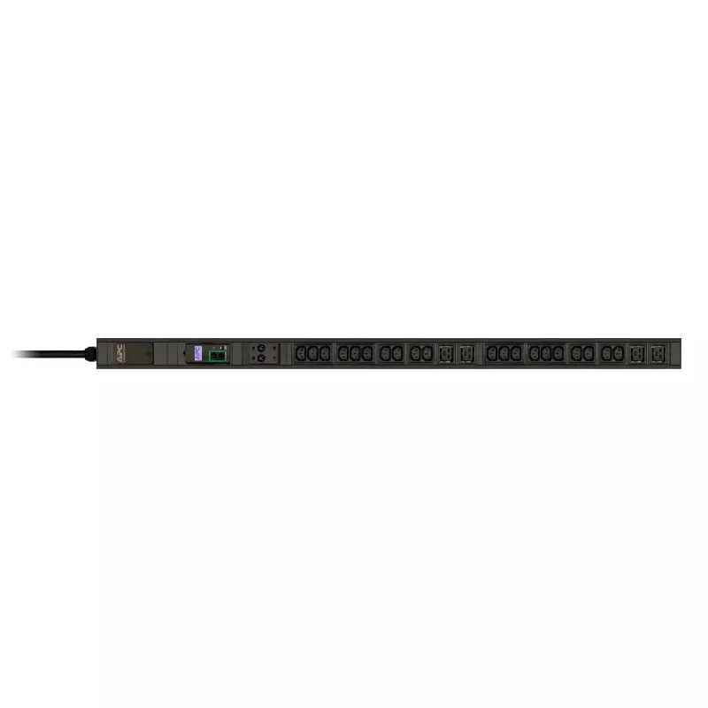 APC Easy Rack PDU, Metered, 0U, 1 fazė, 7,4 kW, 230 V, 32 A, 20 x C13 ir 4 x C19 lizdai, IEC60309 2P+E įvadas
