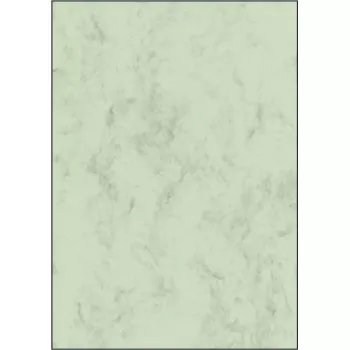 Marmurinis pastelinis žalias meninis popierius Sigel DP263, 100 lapų, 90 g/m²