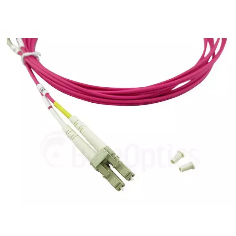 BlueOptics QK732A-BO InfiniBand/šviesolaidinis kabelis 1 m LC Violet