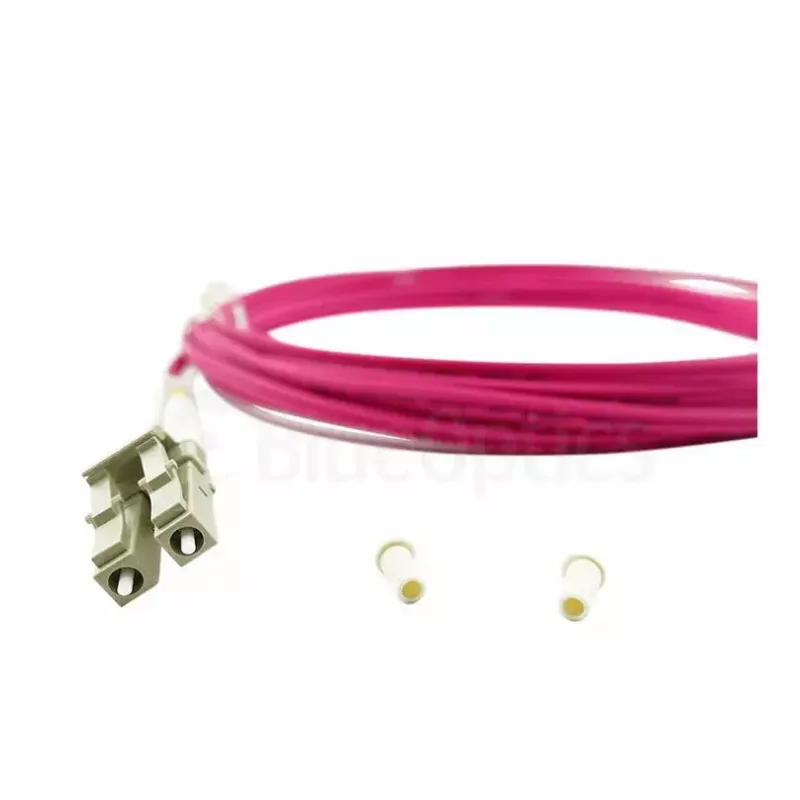 BlueOptics QK732A-BO InfiniBand/šviesolaidinis kabelis 1 m LC Violet