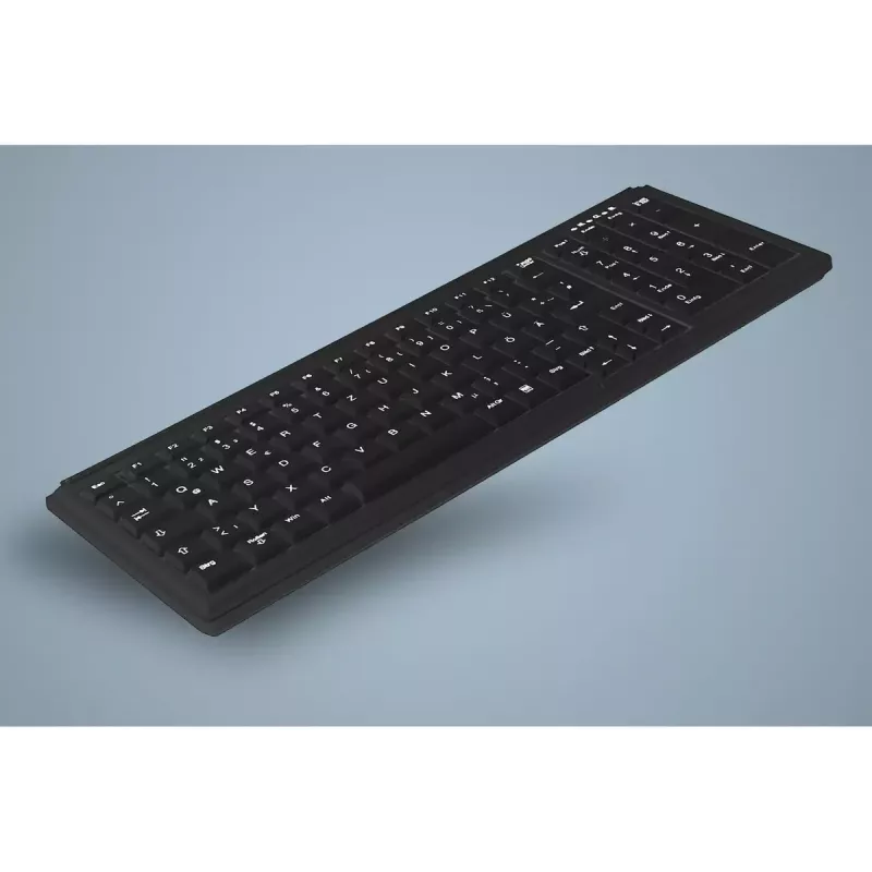 Contour Design Active Key AK-7000 klaviatūra Pramoninė USB AZERTY Prancūzų Juoda