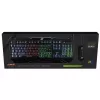 MediaRange MRGS102 žaidimų klaviatūra ir pelė USB QWERTZ juoda RGB