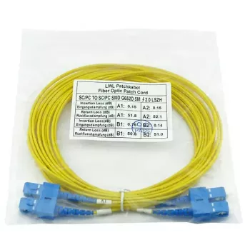 BlueOptics CAB-SMF-SC-SC-2-BO InfiniBand šviesolaidinis kabelis 2 m SC SC G.657.A1