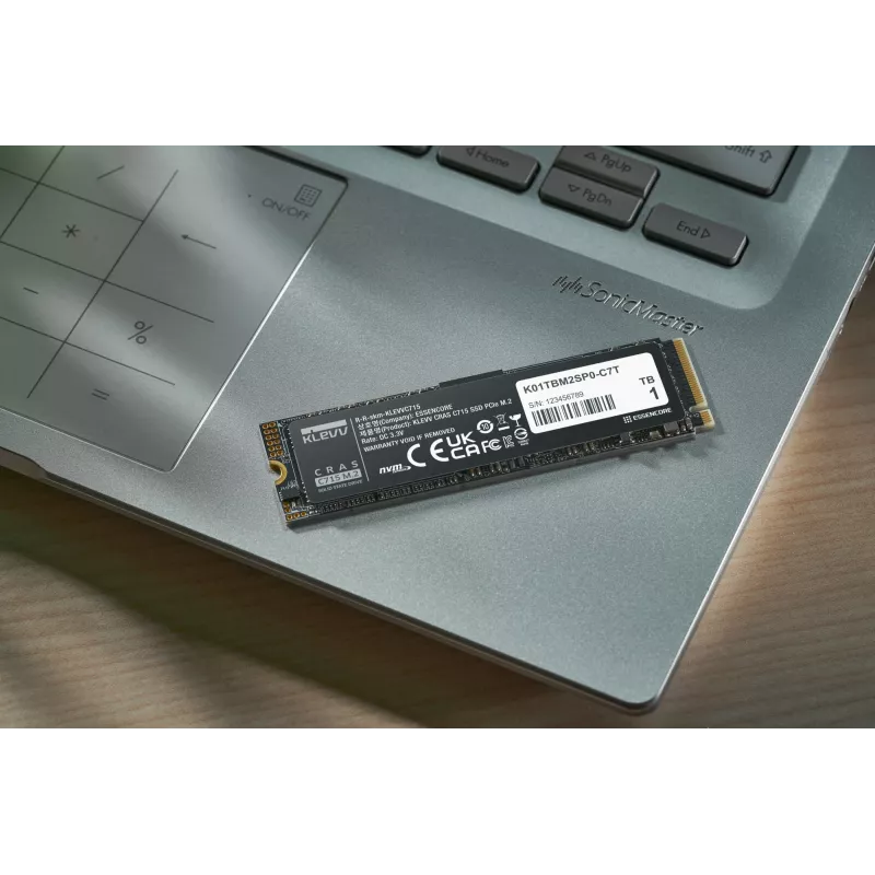 SSD disk KLEVV 1 TB M.2 2280 PCIe Gen3 NVMe K01TBM2SP0-C7T