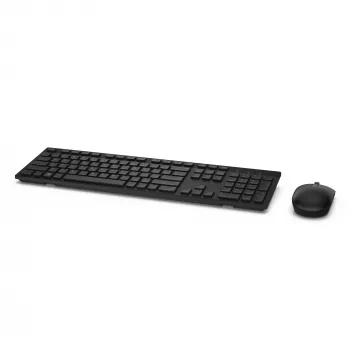 DELL KM636 klaviatūra Pelė komplekte Universalus RF Belaidis QWERTY UK International Juoda
