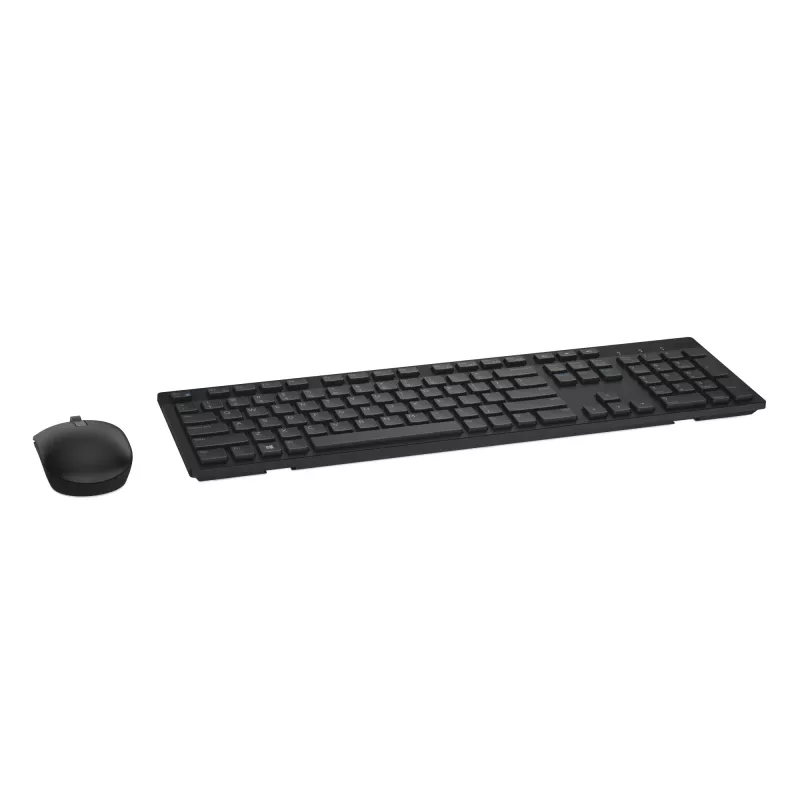 DELL KM636 klaviatūra Pelė komplekte Universalus RF Belaidis QWERTY UK International Juoda
