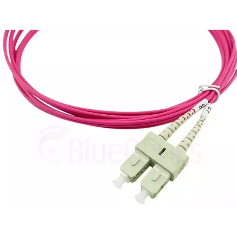 Skaidulinis optinis kabelis BlueOptics SFP3232FU0.5MK 0,5 m SC OM4