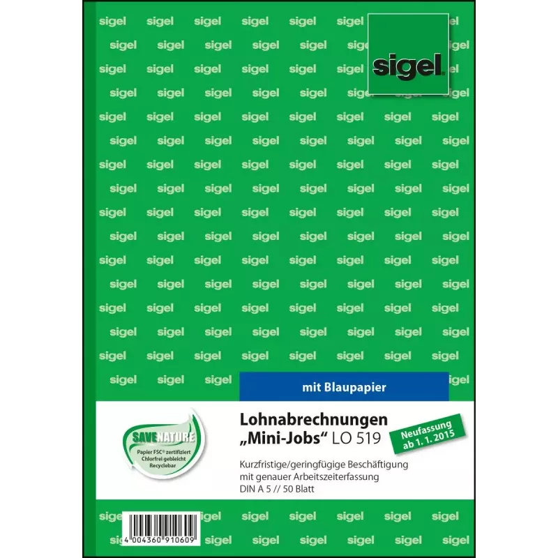 Business Form Sigel LO519