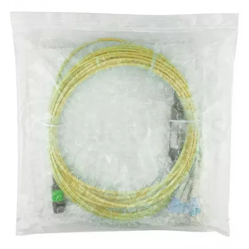 BlueOptics CBL-MPO12-4LC-SMF-5M-BO InfiniBand šviesolaidinis kabelis MPO 4x LC 5m