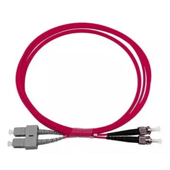 Skaidulinis optinis kabelis BlueOptics SFP3233FU0.5MK SC ST OM4 0,5 m purpurinė