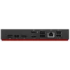 Lenovo 40B20135IT nešiojamojo kompiuterio dokas / prievadų daugintuvas laidinis USB 3.2 Gen 1 (3.1 Gen 1) Type-A + Type-C juodas