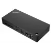 Lenovo 40B20135IT nešiojamojo kompiuterio dokas / prievadų daugintuvas laidinis USB 3.2 Gen 1 (3.1 Gen 1) Type-A + Type-C juodas