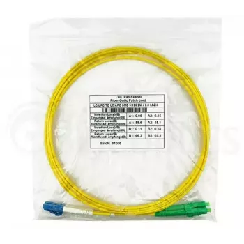 BlueOptics SFP3131BU1MS InfiniBand šviesolaidinis laidas 1 m LC Geltonas