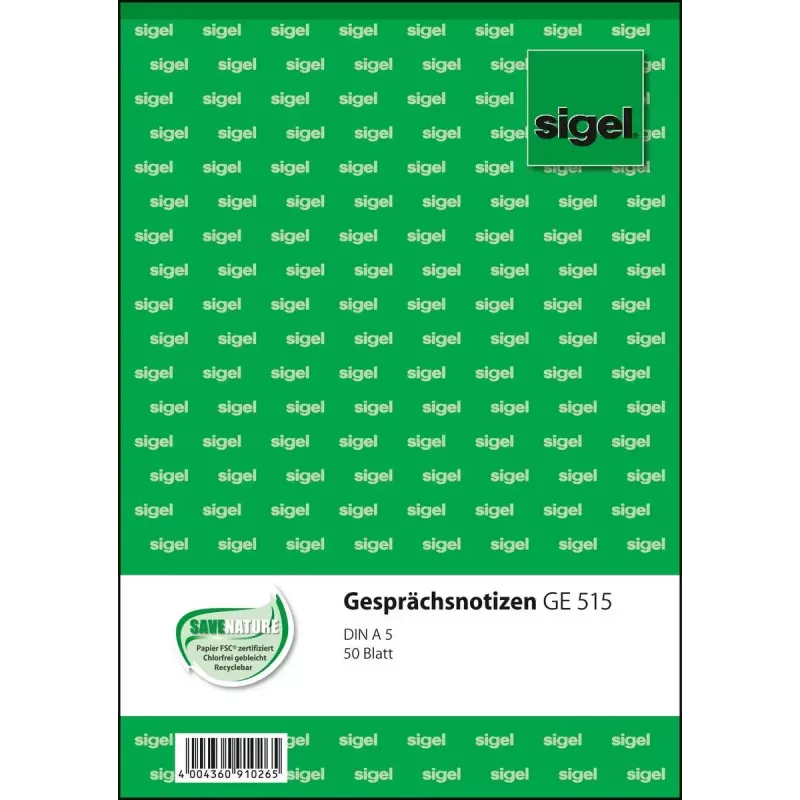 Verslo formos Sigel GE515