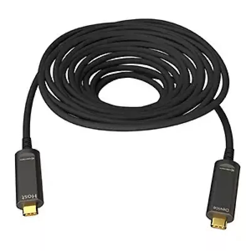USB kabelis Kindermann 5773 000 503 USB 3.2 Gen 2 3 m USB C juodas