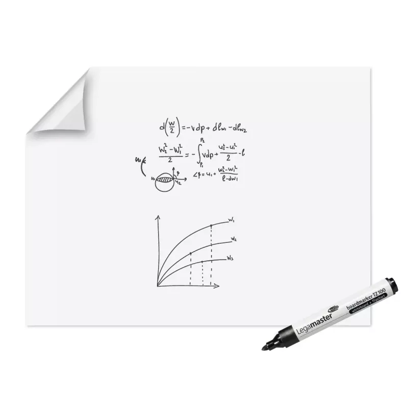 Baltos lentos folija Legamaster Magic-Chart 90x120cm
