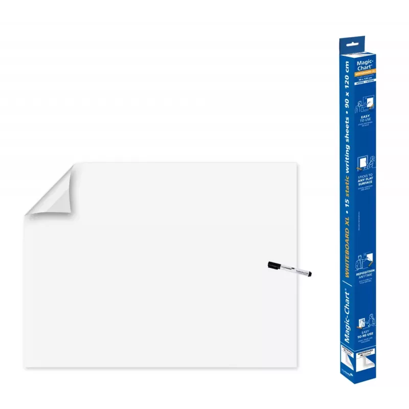 Baltos lentos folija Legamaster Magic-Chart 90x120cm