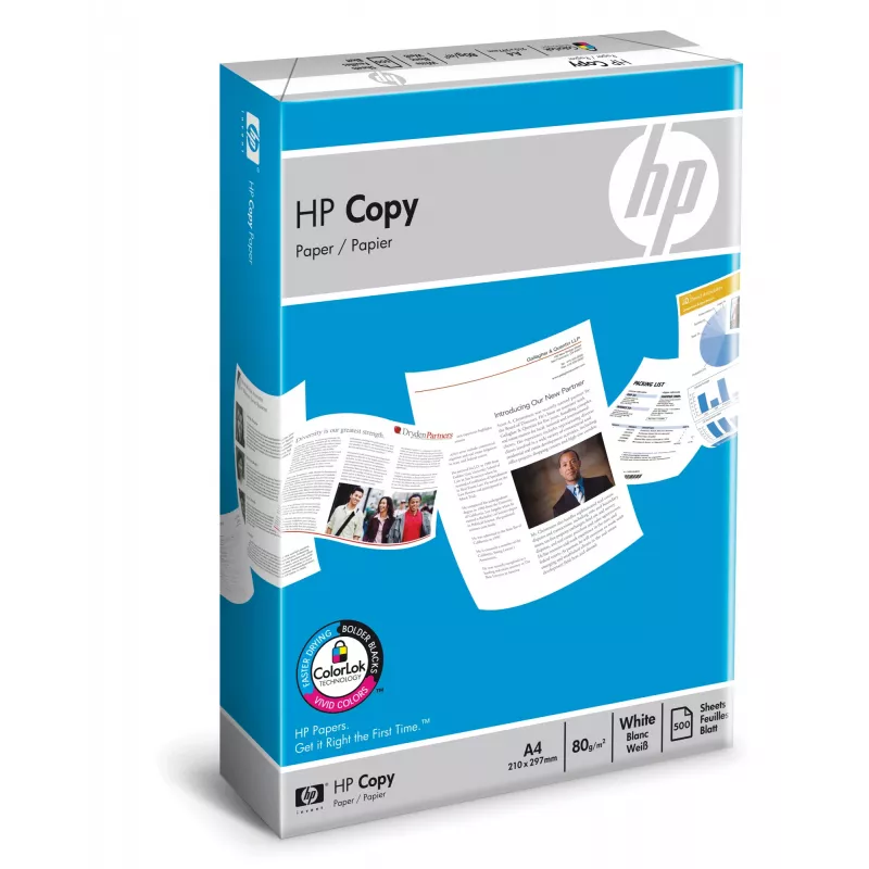 HP Copy Paper 80 gsm-500 sht/A4/210 x 297 mm, 20 - 80%, 15 - 35 °C, 0 - 40 °C, 210 mm, 50 mm, 297 mm
