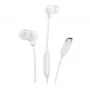 Motorola EARBUDS3CSWHITE ausinės/ausinės su mikrofonu Laidinės Į ausis Skambučiai/Muzika USB Type-C Balta