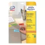 Lipnios etiketės Avery L6033-20 Užapvalintas stačiakampis Nuimamos Žalia