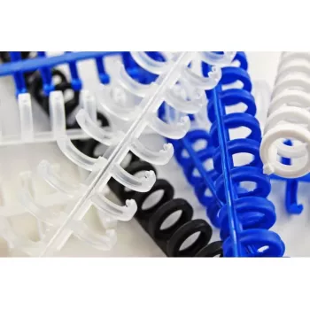 GBC ClickBind Spine A4 34R 8mm, juoda, 45 lapų, plastikinė, A4, 8 mm, 280 g
