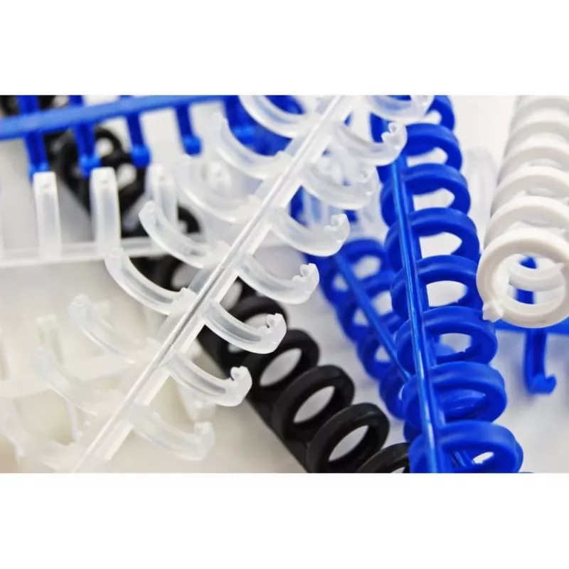 GBC ClickBind Spine A4 34R 8mm, juoda, 45 lapų, plastikinė, A4, 8 mm, 280 g