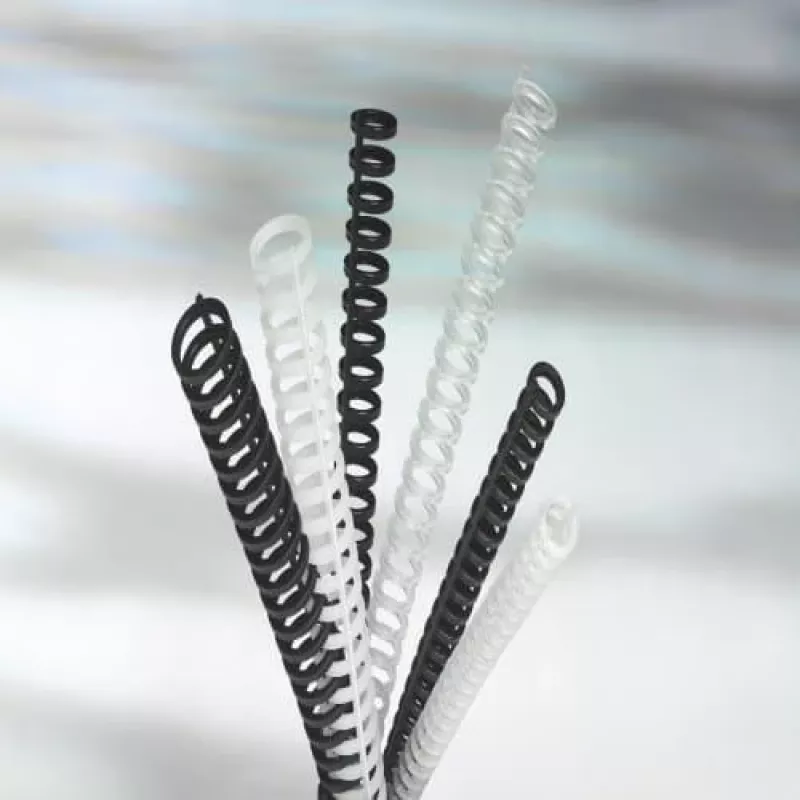 GBC ClickBind Spine A4 34R 8mm, juoda, 45 lapų, plastikinė, A4, 8 mm, 280 g