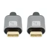 Techly USB 3.2 Gen 2 USB-C laidas, kištukas-kištukas, 1 m, juodas