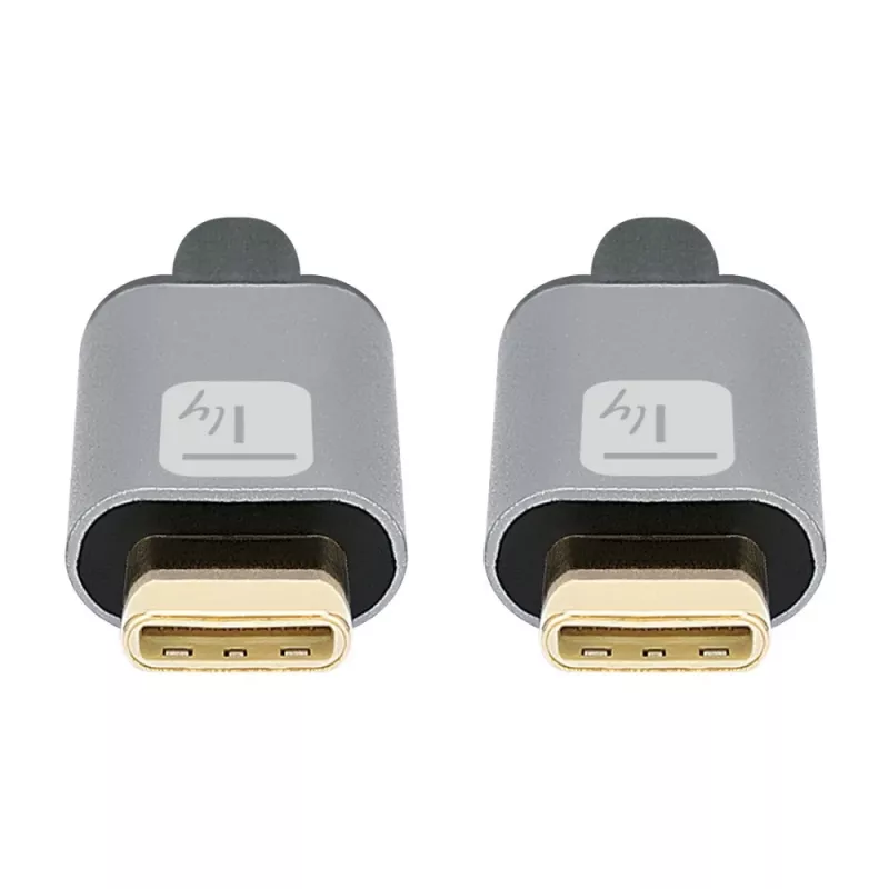 Techly USB 3.2 Gen 2 USB-C laidas, kištukas-kištukas, 1 m, juodas