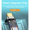 Techly USB 3.2 Gen 2 USB-C laidas, kištukas-kištukas, 1 m, juodas