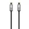 Techly USB 3.2 Gen 2 USB-C laidas, kištukas-kištukas, 1 m, juodas