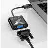 Techly laido adapteris keitiklis HDMI į VGA su garso lizdu