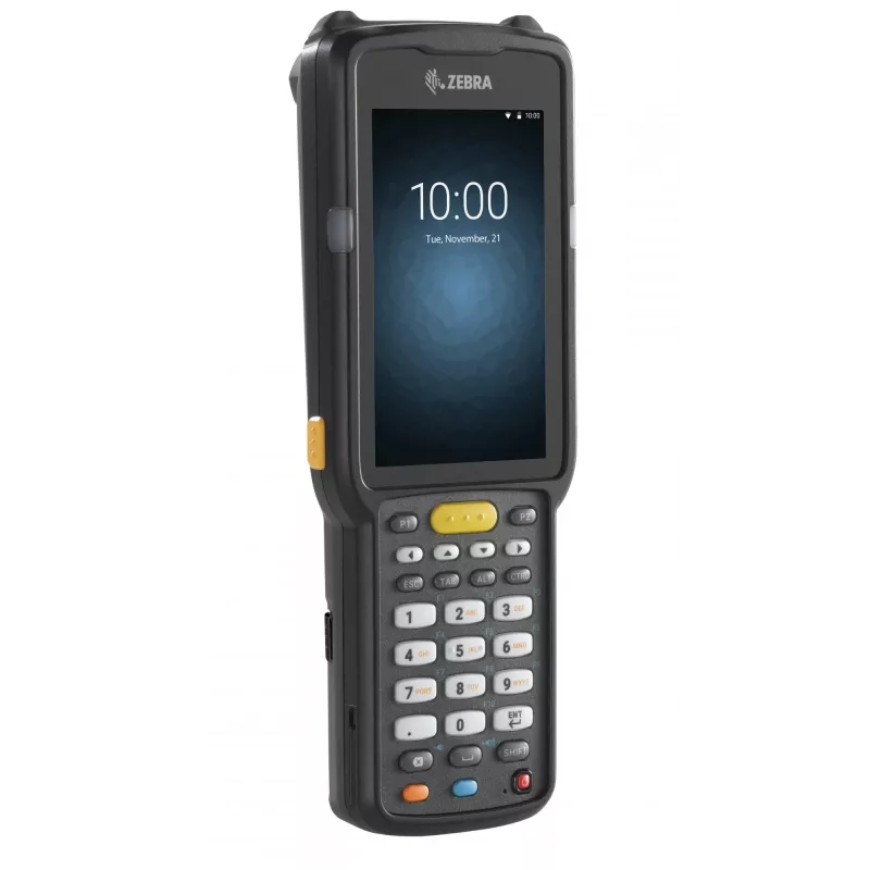Zebra MC3300x rankinis mobilusis kompiuteris 10,2 cm (4 col.) 800 x 480 pikselių jutiklinis ekranas 505 g juodas