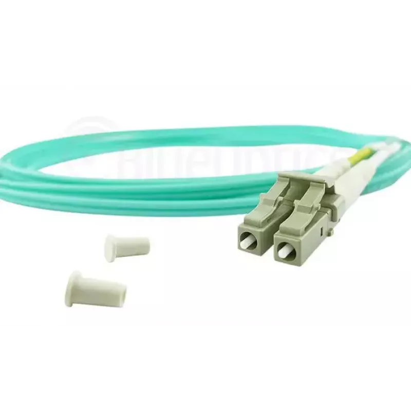 Skaidulinis optinis kabelis BlueOptics AJ834A-BO 1m 2x LC OM3 pilnas dvipusis ryšys