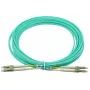 Skaidulinis optinis kabelis BlueOptics AJ834A-BO 1m 2x LC OM3 pilnas dvipusis ryšys