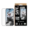 PanzerGlass SAFE. by ® Ekrano apsauga su juodu rėmeliu, skirta iPhone 17 | 16 Pro | Itin platus pritaikymas su EasyAligner