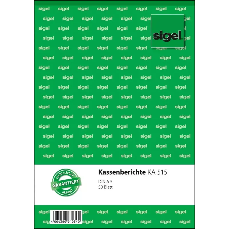 Ledger Paper Sigel KA515