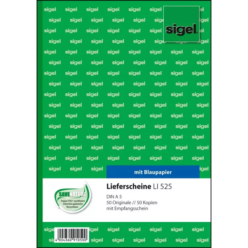 Verslo forma Sigel LI525 A5 rožinė balta