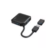 Hama USB šakotuvas, 4 prievadai, USB 3.2 Gen 1, 5 Gbit/s, su USB-C adapteriu