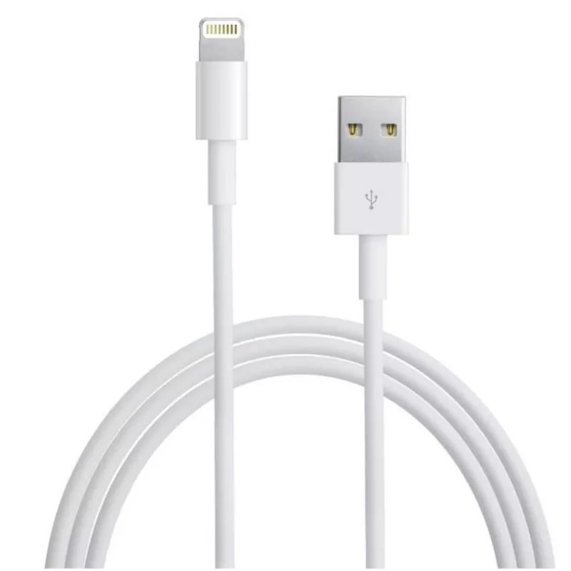Techly ICOC APP-8WH1 žaibo laidas 1 m Baltas