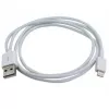 Techly ICOC APP-8WH1 žaibo laidas 1 m Baltas