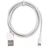 Techly ICOC APP-8WH1 žaibo laidas 1 m Baltas