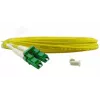 BlueOptics SFP3132BU1MX InfiniBand šviesolaidinis kabelis 1 m LC SC Geltonas