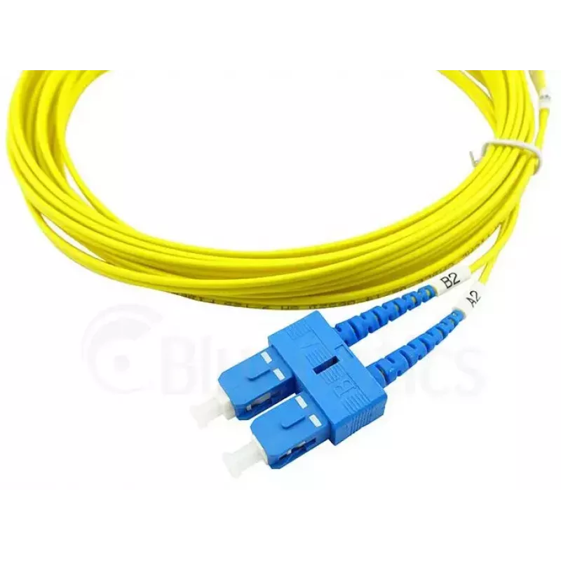 BlueOptics SFP3132BU1MX InfiniBand šviesolaidinis kabelis 1 m LC SC Geltonas