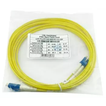 BlueOptics SFP3131BU5MK InfiniBand šviesolaidinis kabelis 5 m LC Geltonas