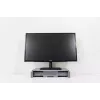 BakkerElkhuizen Q-riser 110 Circular 76.2 cm stalo monitoriaus stovas, pilkas