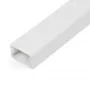 “StarTech.com” vientisas kabelių tvarkymo kanalas su lipnia juosta ir dangteliu, 3/4 colio (19 mm) P x 3/8 colio (11 mm) A - 3 pėdų (1 m) ilgio, PVC tinklo / maitinimo laido slėptuvas / sieninis laidų lovelis, talpina iki 6 kabelių, UL sąraše