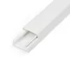 “StarTech.com” vientisas kabelių tvarkymo kanalas su lipnia juosta ir dangteliu, 3/4 colio (19 mm) P x 3/8 colio (11 mm) A - 3 pėdų (1 m) ilgio, PVC tinklo / maitinimo laido slėptuvas / sieninis laidų lovelis, talpina iki 6 kabelių, UL sąraše