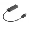 Laido jungties adapteris USB 3.1 A SATA juodas Akasa AK-AU3-07BK