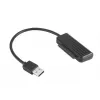 Laido jungties adapteris USB 3.1 A SATA juodas Akasa AK-AU3-07BK